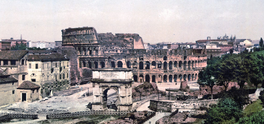 Incredible Color Photos of Rome circa 1890