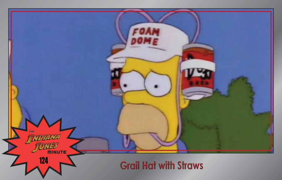 Last Crusade 124: Grail Hat with Straws